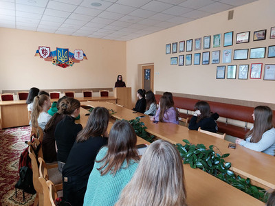 Студенти ФКТБП зустрілися з представницею банківської установи Романюк Наталією