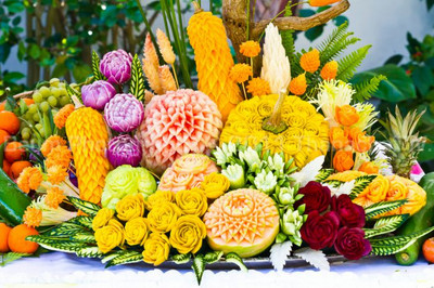 Карвінг - мистецтво різьблення по овочах і фруктах
