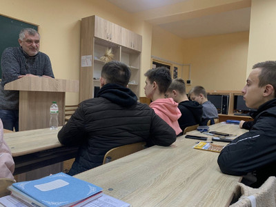 Студенти ФКТБП зустрілися з адвокатом Ради адвокатів Волинської області Сергієм Полячуком