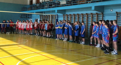 Команда фахового коледжу прийняла участь у змаганнях  з волейболу серед чоловічих команд