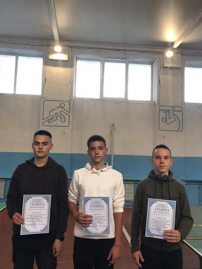 Першість фахового коледжу з настільного тенісу за програмою студентської Спартакіади ФКТБП