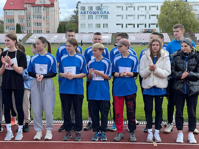 Команда ФКТБП виборола срібло з легкої атлетики